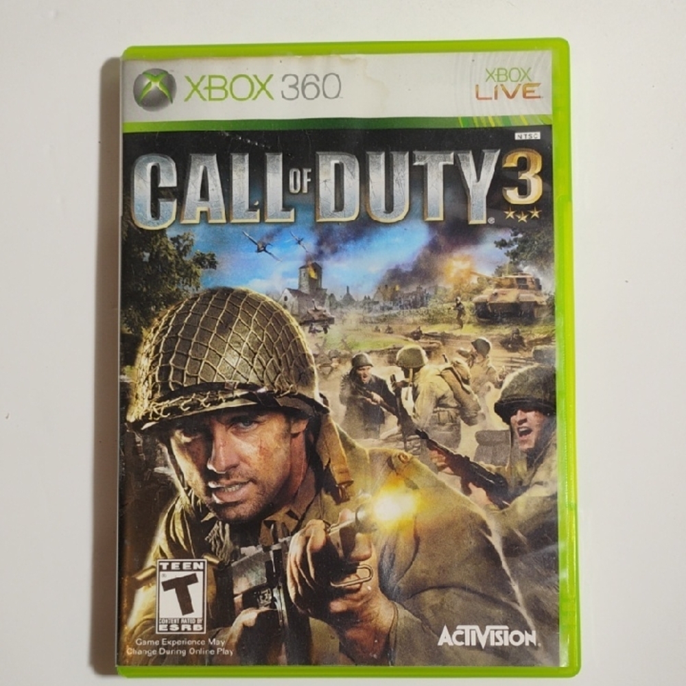Call of Duty 3 for 360 - Green Case